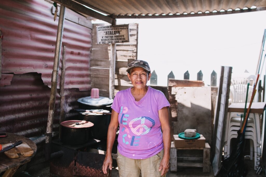 Food program in Peru