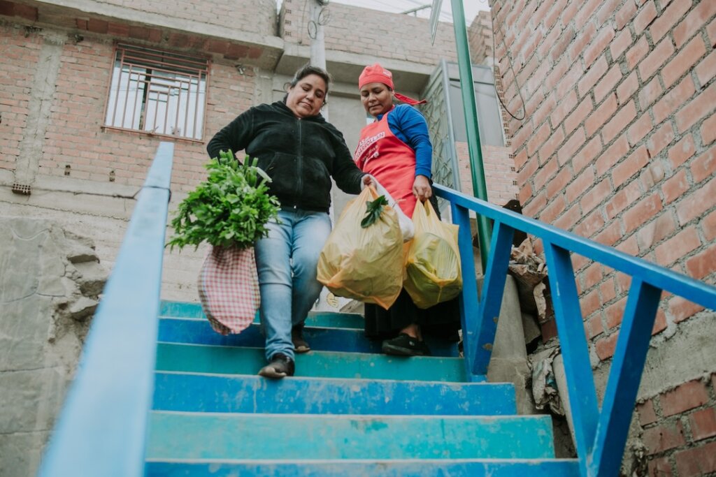 Food program in Peru