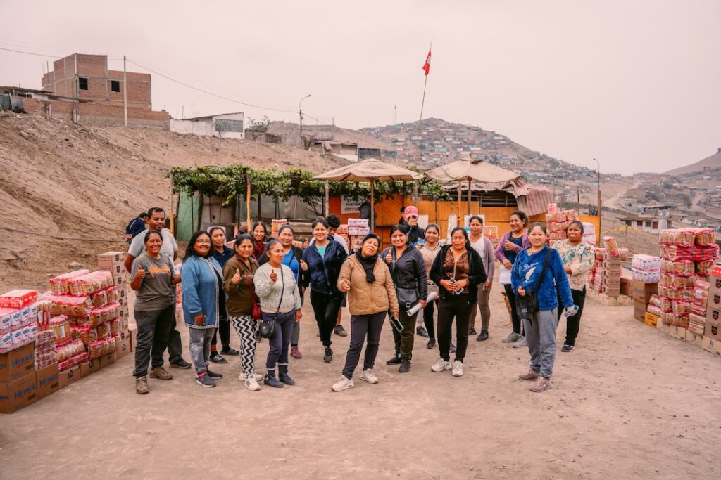 Food program in Peru