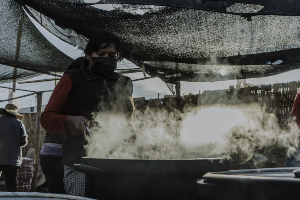 Food program in Peru