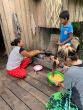 cassava flour house