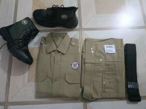 New Uniform & Boots for Anti-Poaching Patrollers