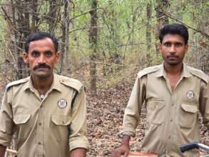 Anti-Poaching Patrollers in Tigers4Ever Uniforms