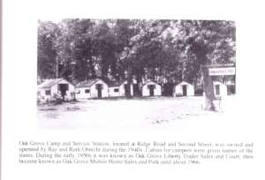 Oak Grove Campground 1966