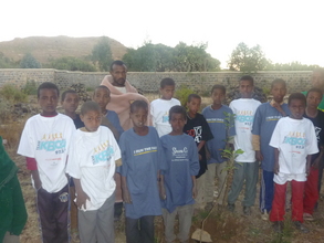 Victory garden student interns