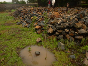 The rainy season has provided much need water