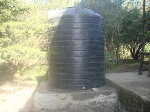 The second plastic water container