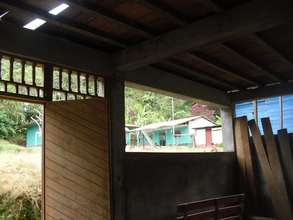 Hostel inside, under construction