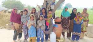 Rural women getting help for Nadi filter