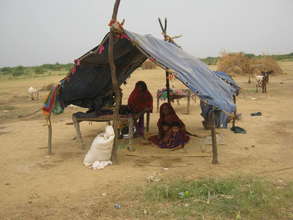 Poor living of IDPs