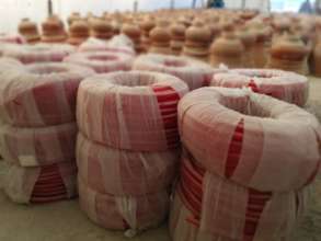 Plastic Pipe stored for 15,000 Nadi filter units
