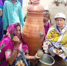 Nadi filter for flood victims