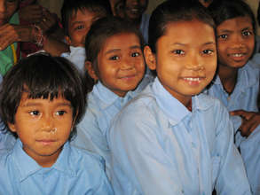 Students in rural Nepal must walk for hours