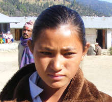 Namu must limp 8 miles to school every day