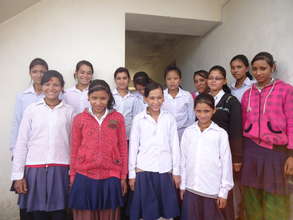 New residents of the Gaurishankar Youth Hostel