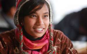 Sherpa Girl in school