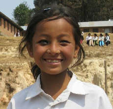Sabita goes to school because of a NYF scholarship