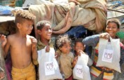 Distribution of food meals to marginalized student