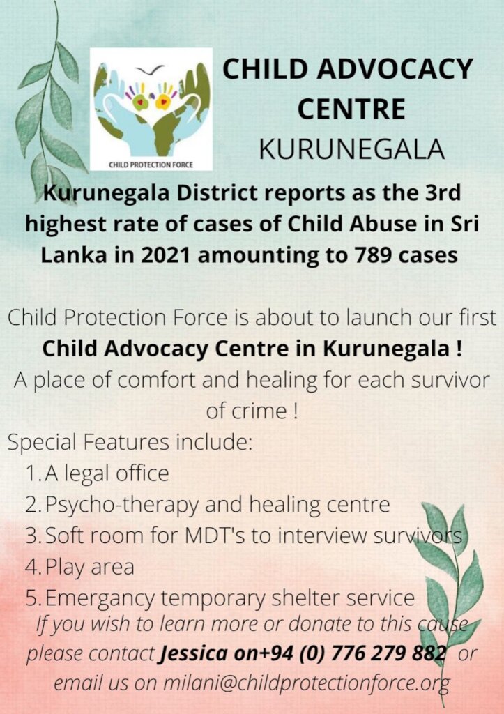Child Advocacy Centre-for child survivors of crime