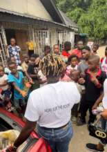 Feeding the street in Warri August 2024