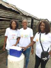 Feeding the street in Sapele in November 2024