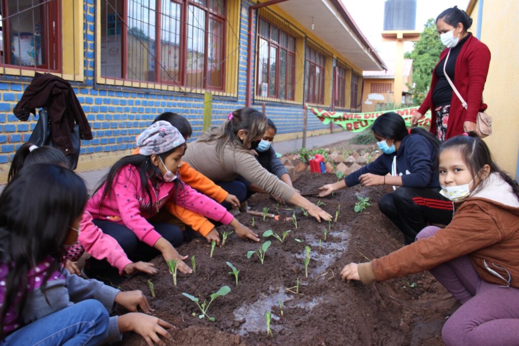 Agroecological Gardens in Schools in Argentina