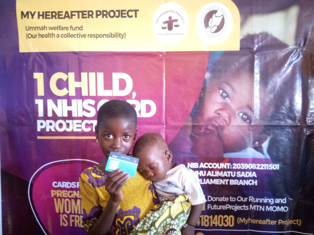 Give a child in Ghana 10years Health insurance.