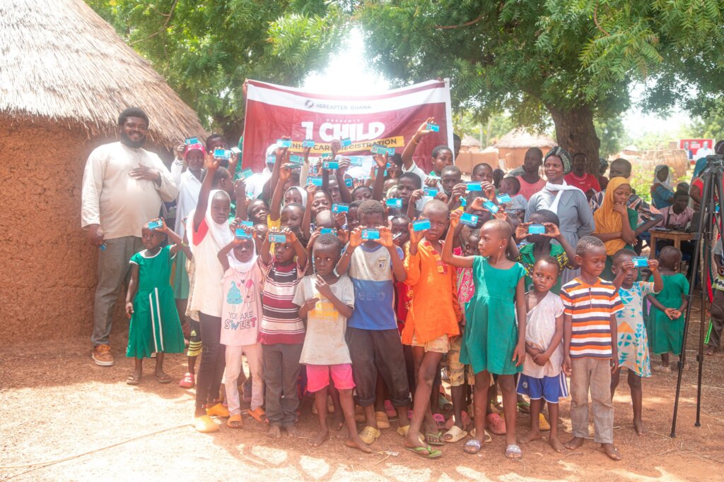 Give a child in Ghana 10years Health insurance.
