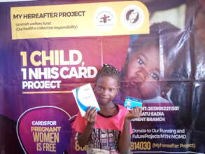 Give a child in Ghana 10years Health insurance.