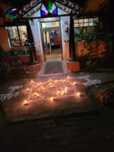Diwali - the festival of light - before the storm