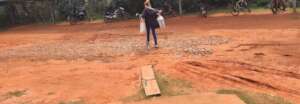 Erosion - when roads become rivers in monsoon