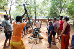 Training by Auroville Earth Institute