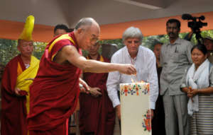 The Dalai Lama - a staunch supporter of Auroville