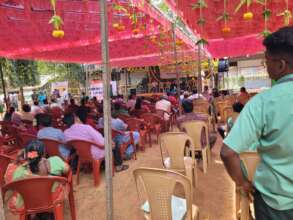 Public presentations on organic farming practices
