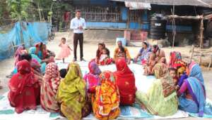 Conducting session on capacity building