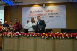MOU signing for eco-tourism