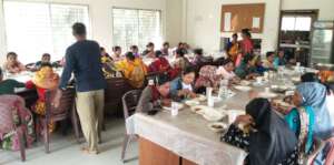 Local authentic food serve by the community group