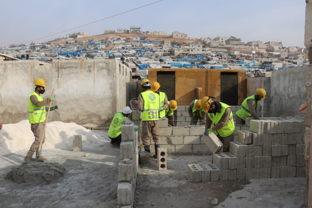 Build classrooms and teach kids in Syrian camps