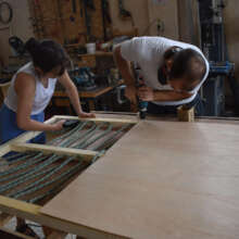 Building the new Barber Shop