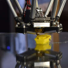 3D Printer in action