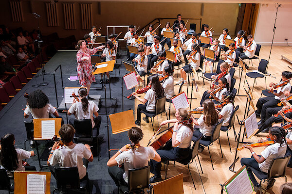 Instruments for over 450 young musicians