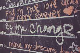 be the chnage