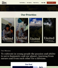 We Are United Campaign website