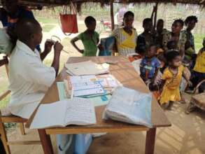 The local clinic after the project implementation