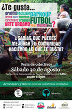 The poster call for the event in Santa Ursula