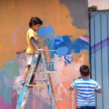 Walls are now community canvases