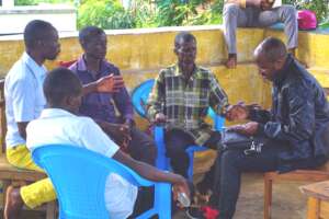 Meeting with senior leaders