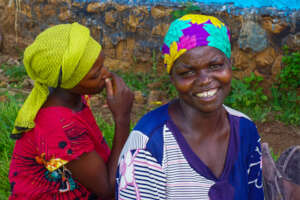 Two women entrepreneurs of Rwenena