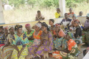 Earlier women's programming in Rwenena