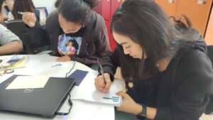 Girls-only class in the Acess Work! program